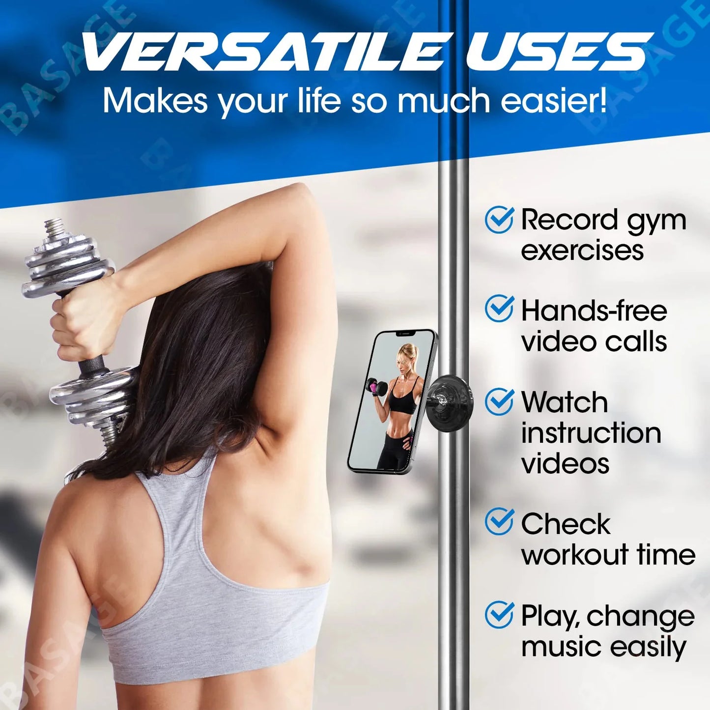 Holder Para Gym 360
