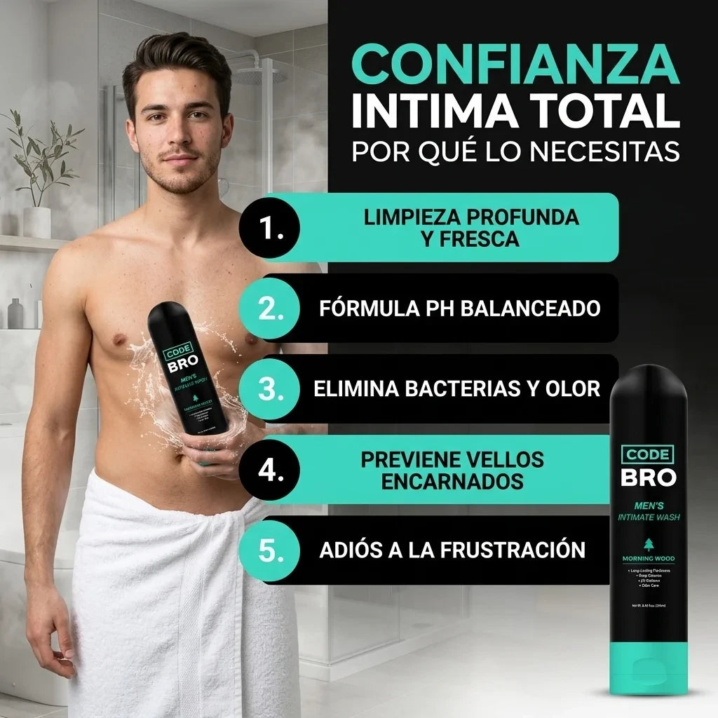 Code Bro Men 250 ml - Tratamiento 2 meses
