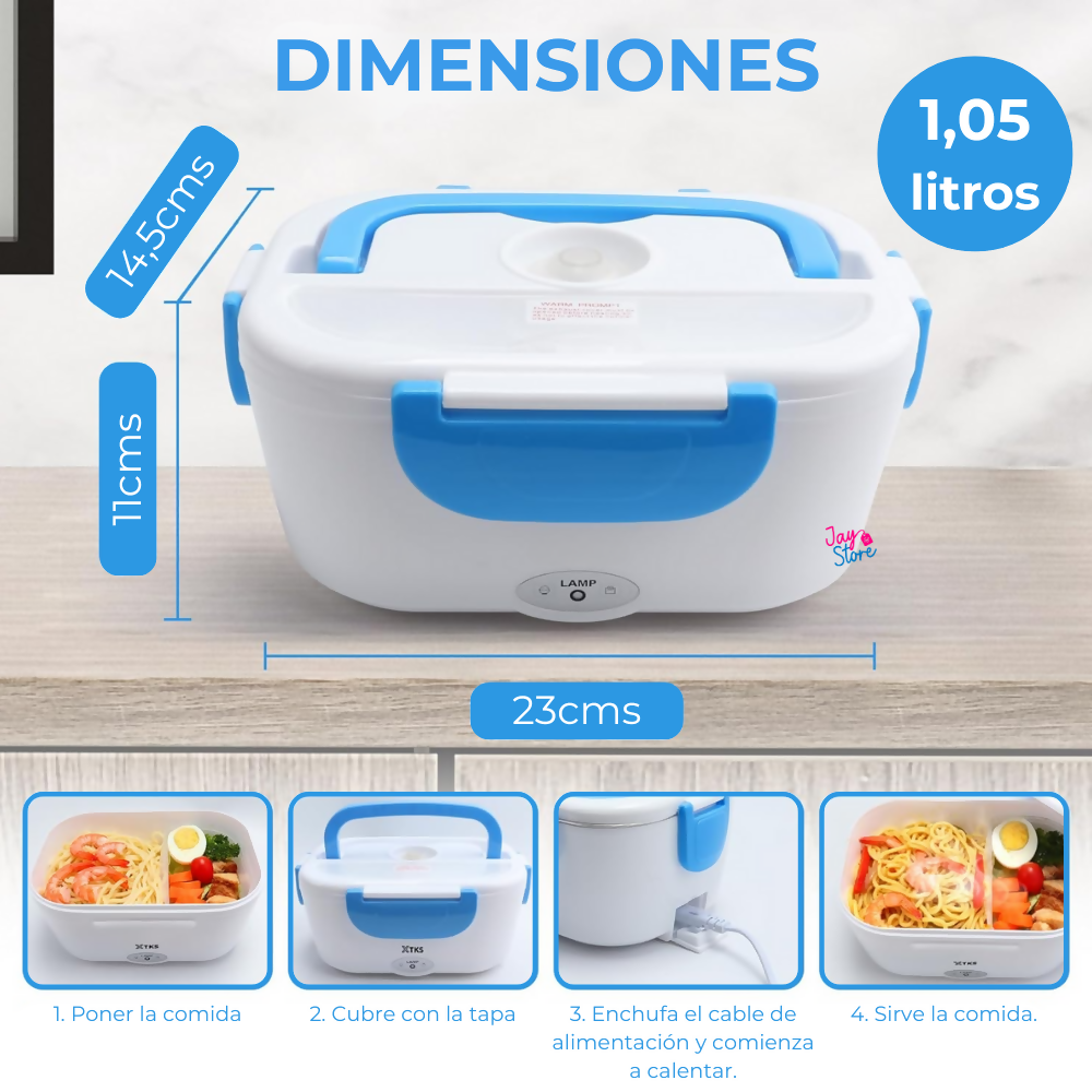 Lonchera Eléctrica Portátil + regalo especial