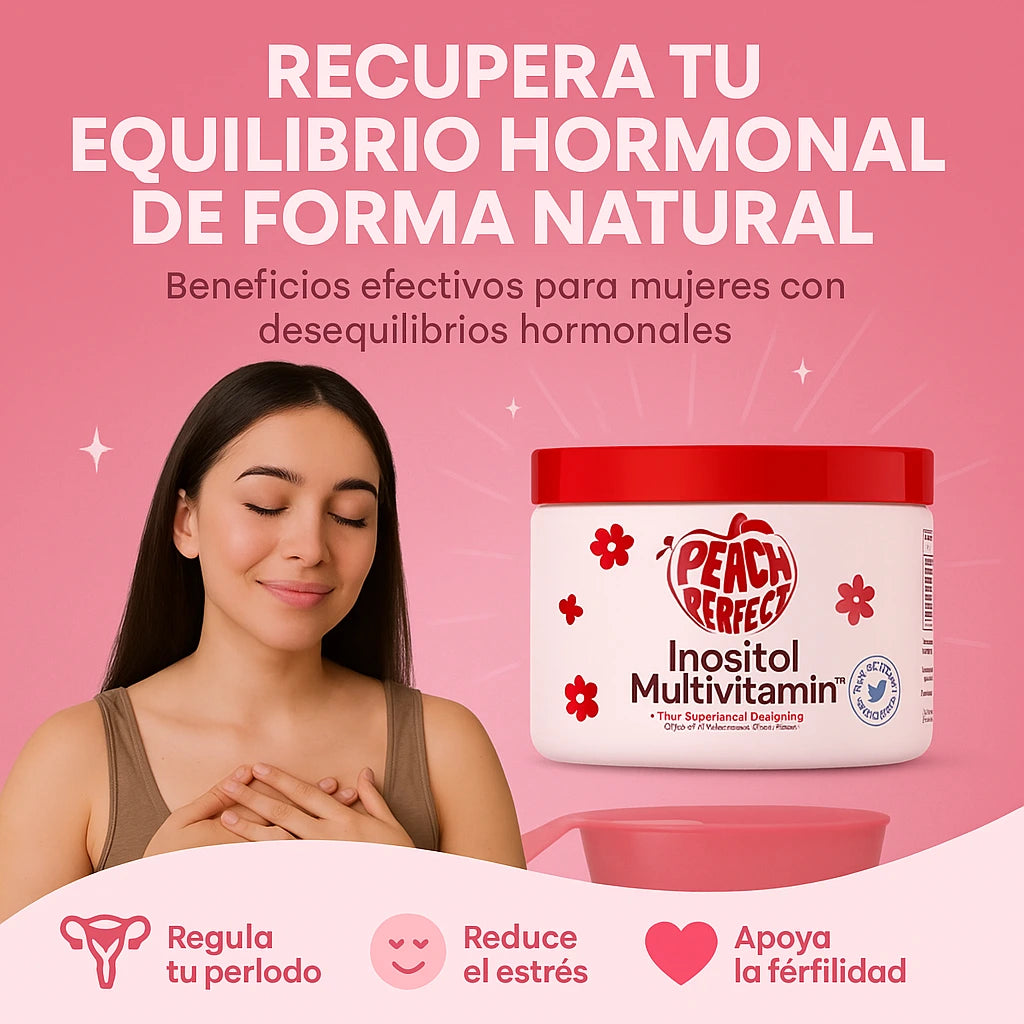 Peach Inositol - Prepárate para ser mamita