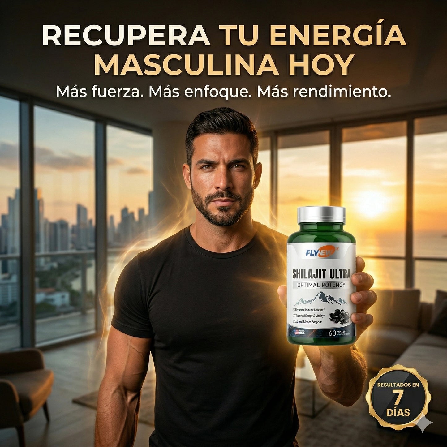 Shilajit Ultra x60 caps - recupera tu energía hoy