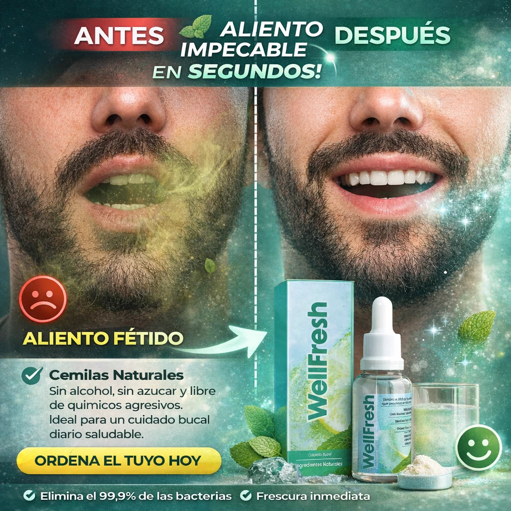 Well Fresh - Elimina mal aliento