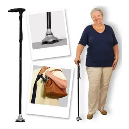 Bast™ Bastón Plegable Con Linterna + Regalo especial
