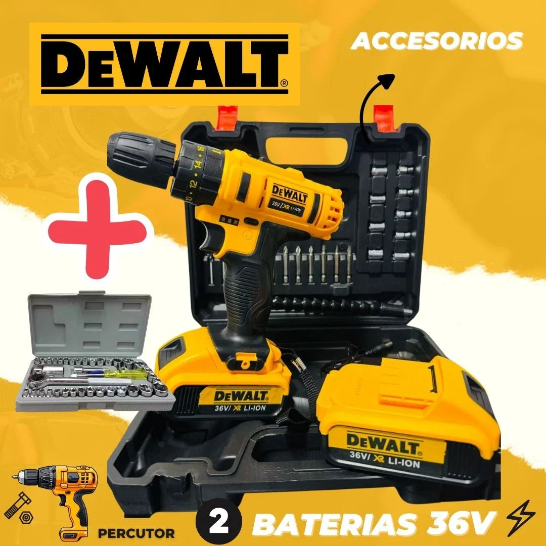 Kit Walt + 2 baterías + caja de herramientas