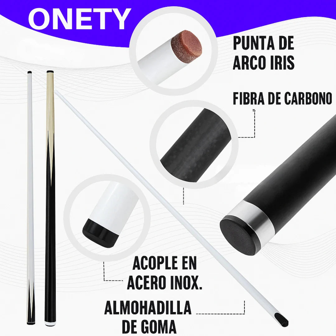 Combo Taco de Billar Onety