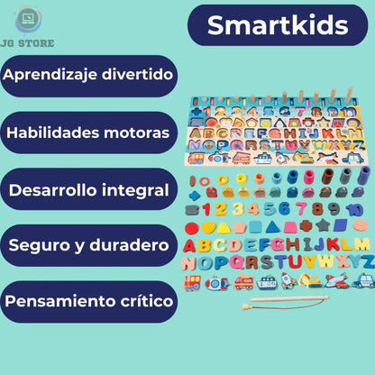 Smartkids™ Tablero Didáctico 6 en 1