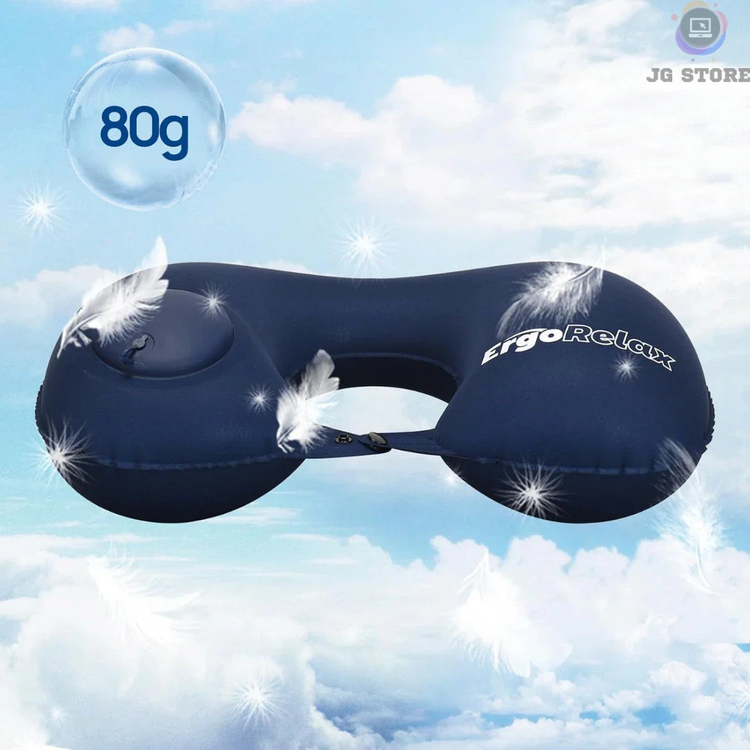 FlexiCuello™ Almohada Viajera Inflable