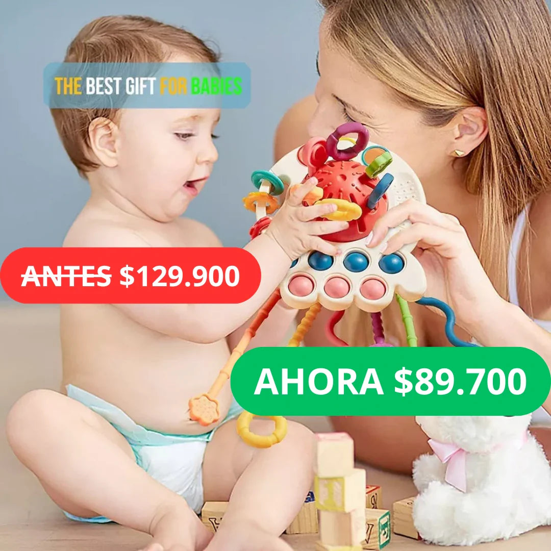 Babydent Juguete sensorial montessori + regalo especial