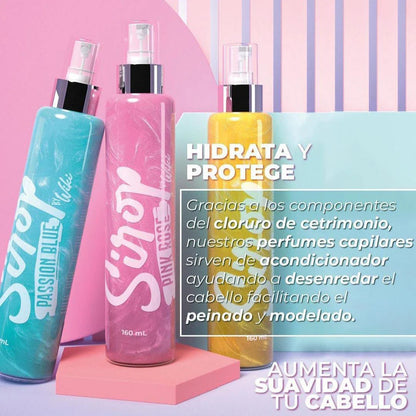 Kit x3 Perfumes Capilares desenredantes