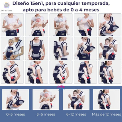 BabyFlex™ PortaBebés 6 en 1