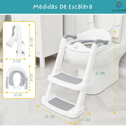 Escalera de baño para niño + REGALO ESPECIAL