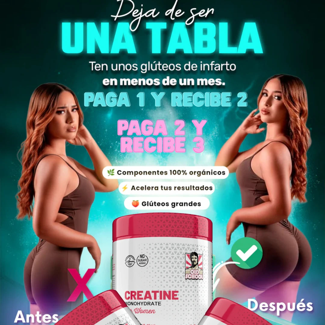 Combo Creatina Colageno Paga 1 y recibe 2 + regalo especial