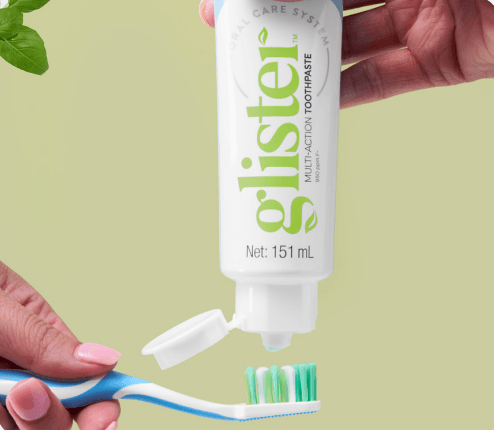 GLISTER x3 Crema Dental importada, tratamiento 6 meses