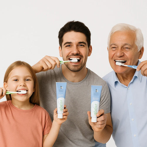 GLISTER x3 Crema Dental importada, tratamiento 6 meses