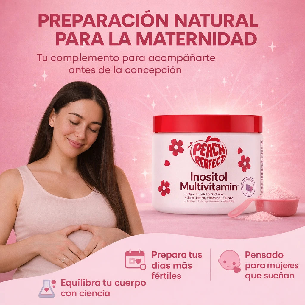 Peach Inositol - Prepárate para ser mamita