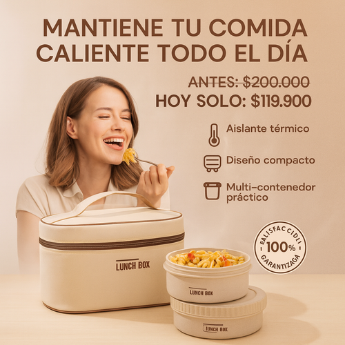 Lunchbox™ Set x4 Lonchera térmica premium