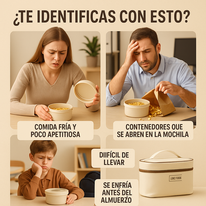 Lunchbox™ Set x4 Lonchera térmica premium