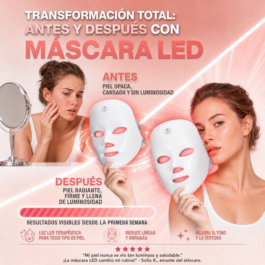 Mascara led Facial