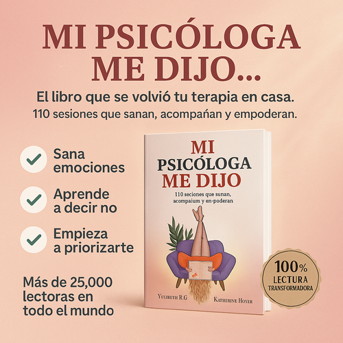 Libro Psicóloga Me Dijo