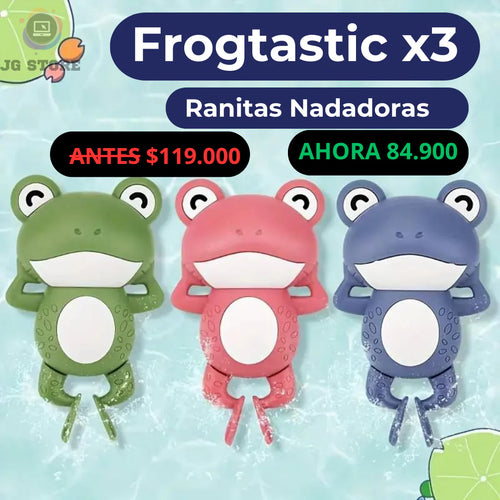 Frogtastic™ Ranita Nadadora x3