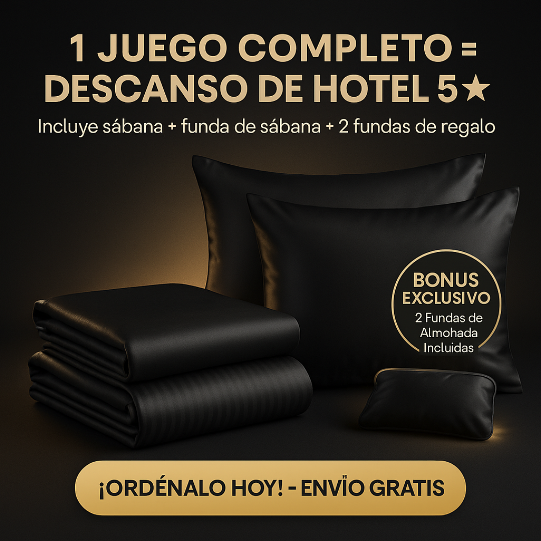 Restsleep™ Juego de Sabanas + 2 fundas de almohada