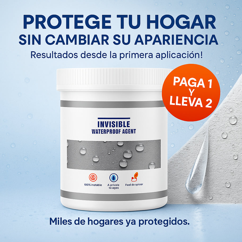 Invisishield™ Sellador Impermeabilizante Paga 1 y lleva 2