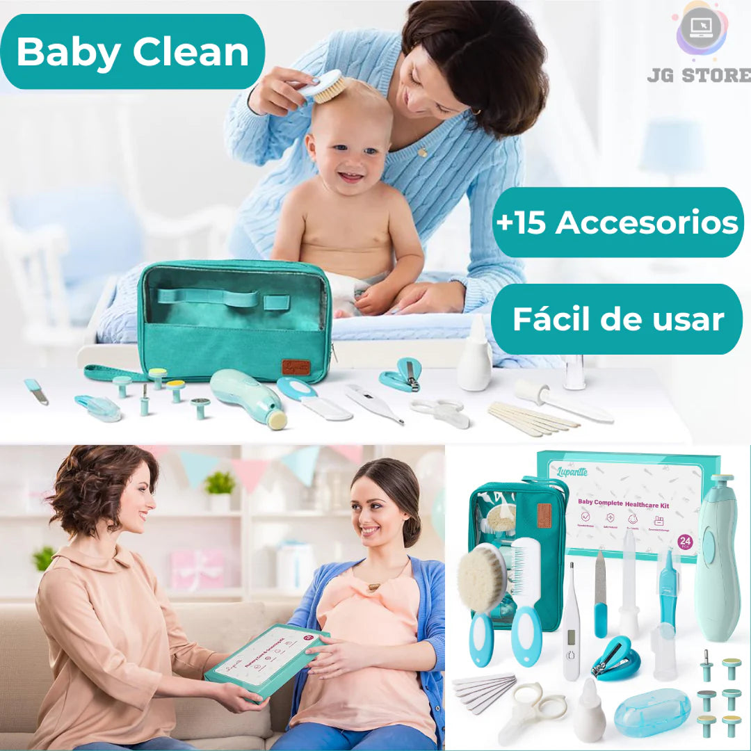 Baby Clean™  Kit Aseo Para Bebé + Regalo Especial
