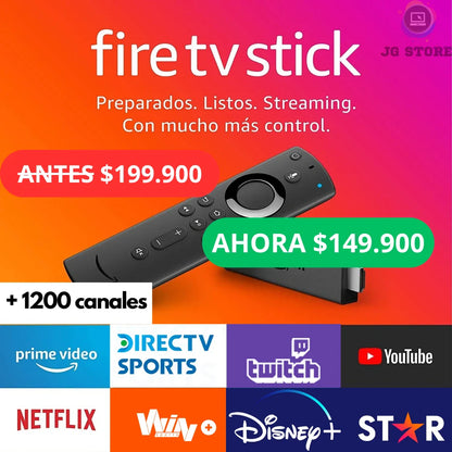 Fire Tv Stick 10K + regalo especial