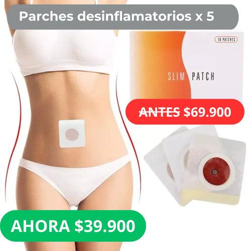 Parches desinflamatorios x5
