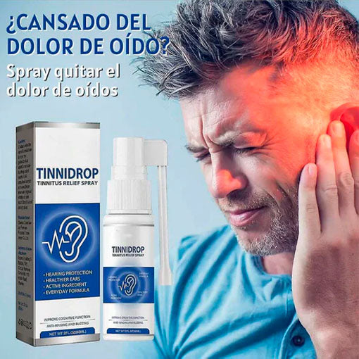 TinniEar Spray Limpiador de oídos