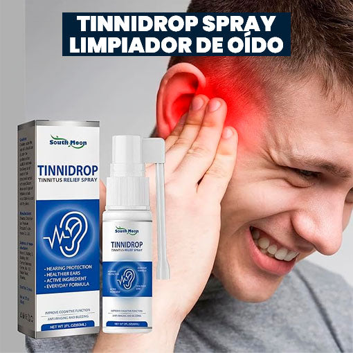 TinniEar Spray Limpiador de oídos