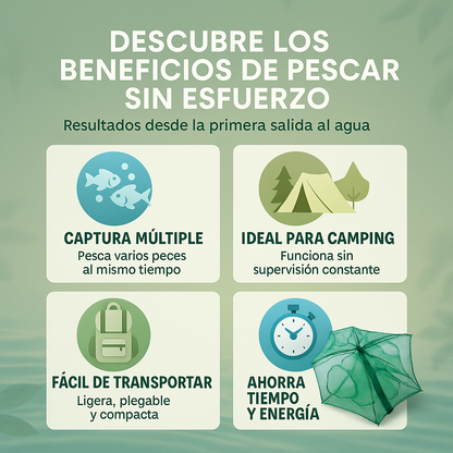 FishDrop™ Trampa para pescar