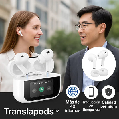 Translapods™ Auriculares Traductores Inteligentes