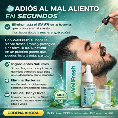 Well Fresh - Elimina mal aliento