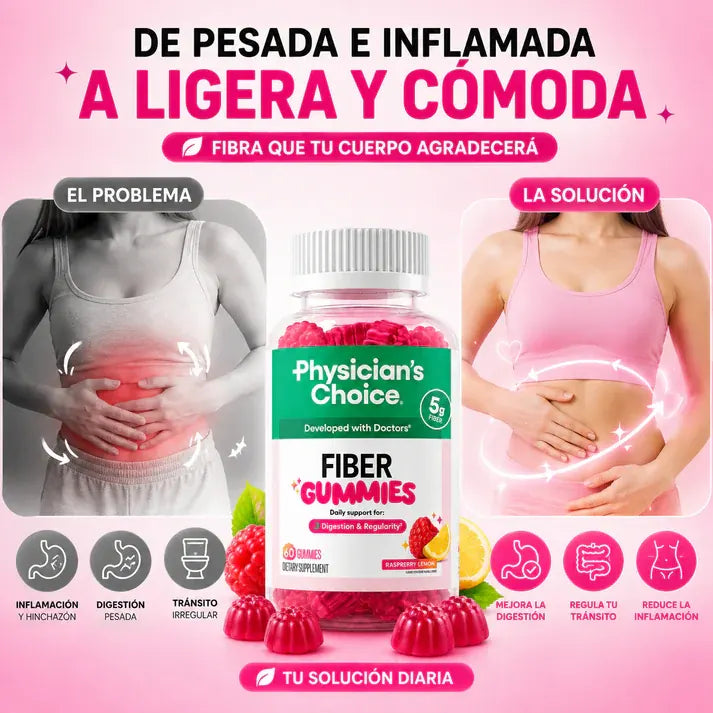 Fiber Gummies - Adiós Inflamación