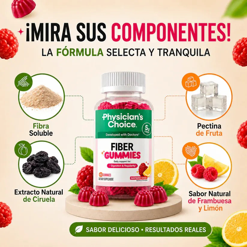 Fiber Gummies - Adiós Inflamación