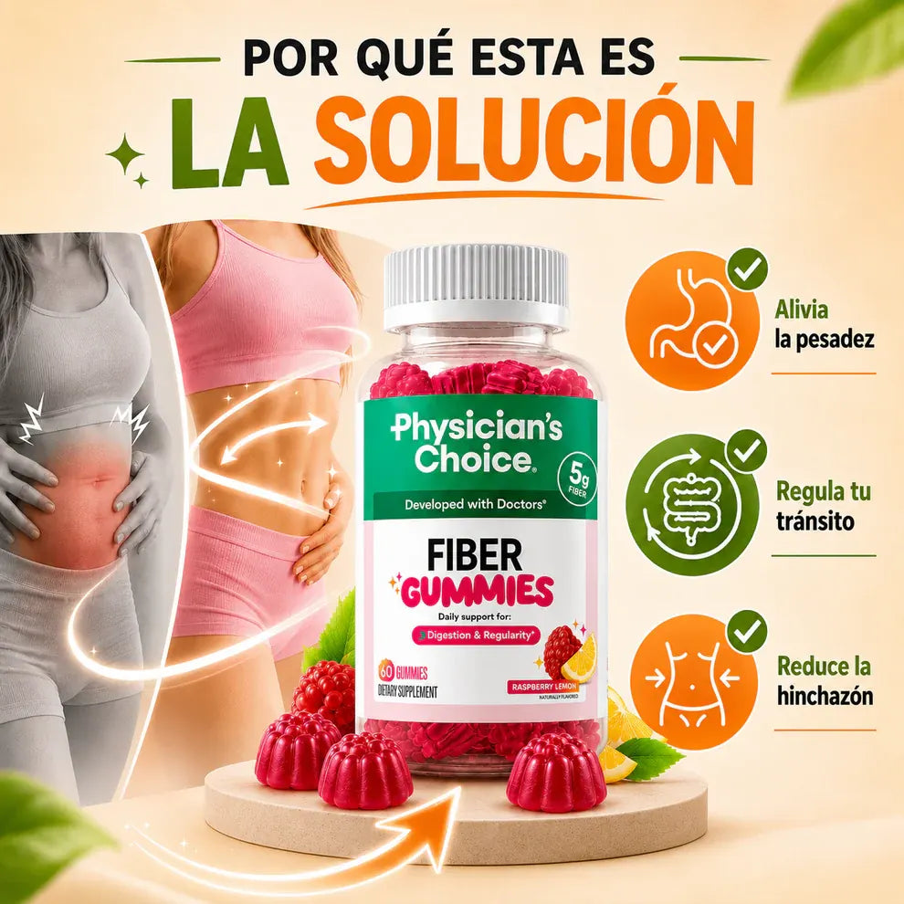 Fiber Gummies - Adiós Inflamación
