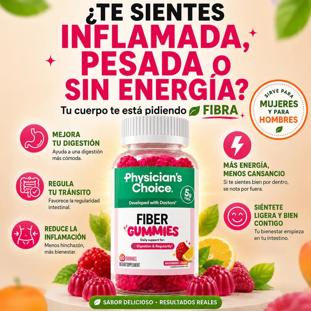 Fiber Gummies - Adiós Inflamación
