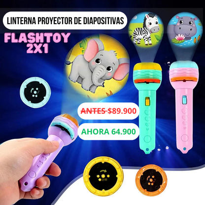 Flashtoy™ Proyector Para Niño 2x1 + regalo especial
