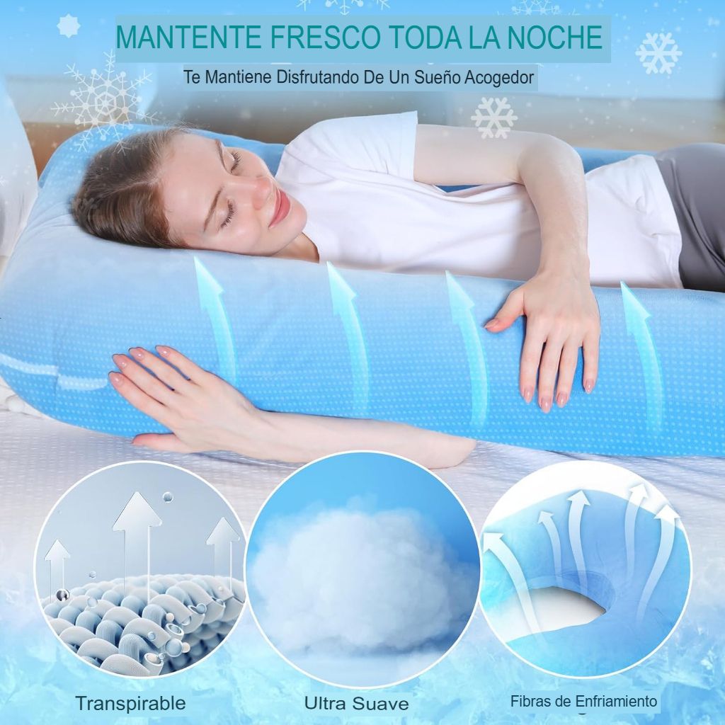 Calm - Almohada Térmica para Embarazo + regalo especial