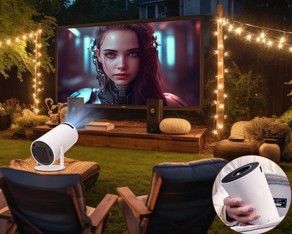 Proyector Portátil de tv y Cine en Casa + magis tv