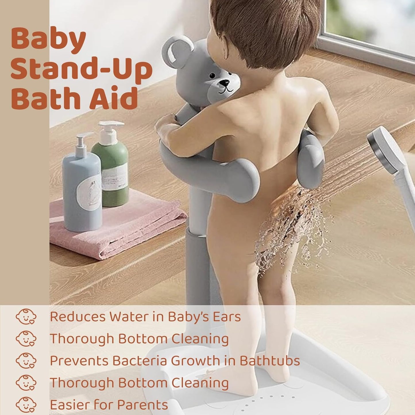 Aqua baby - Soporte de Baño Seguro para Bebés