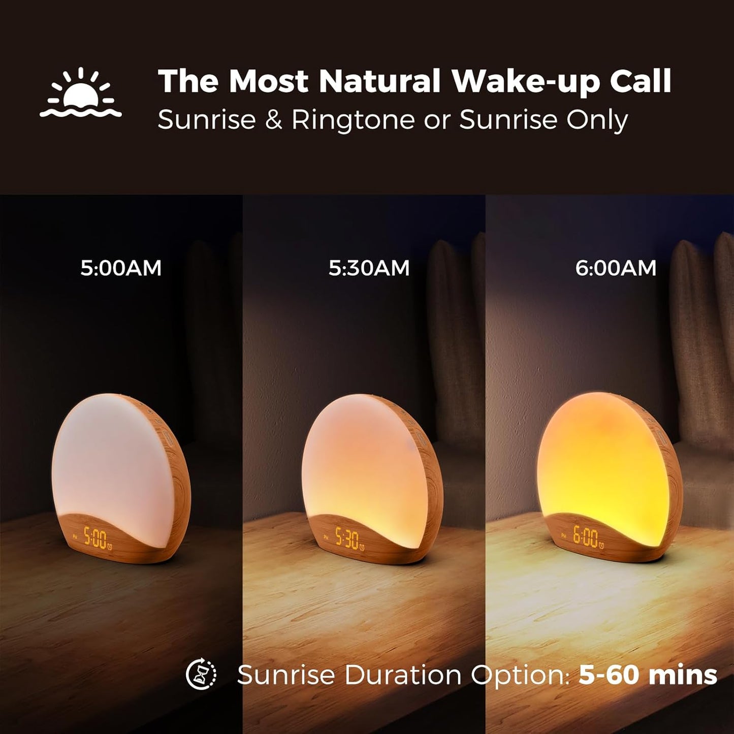 Sunrise™ Reloj Despertador Amanecer Natural