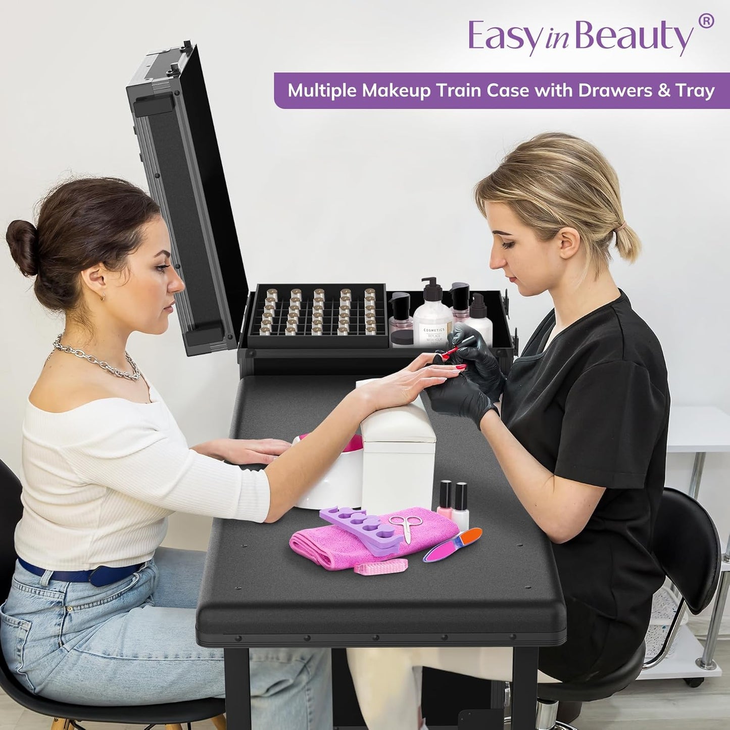 Luxury Nails™  Mesa Portátil para Manicure
