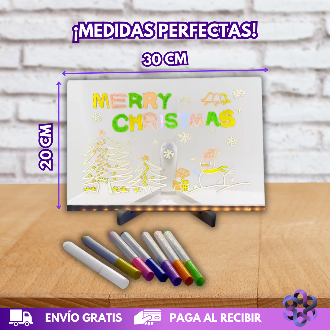 Tablero Creativo Luminoso