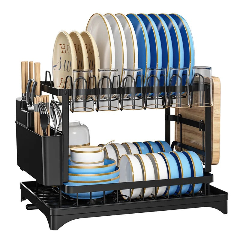 Escurridor de Platos Doble Nivel