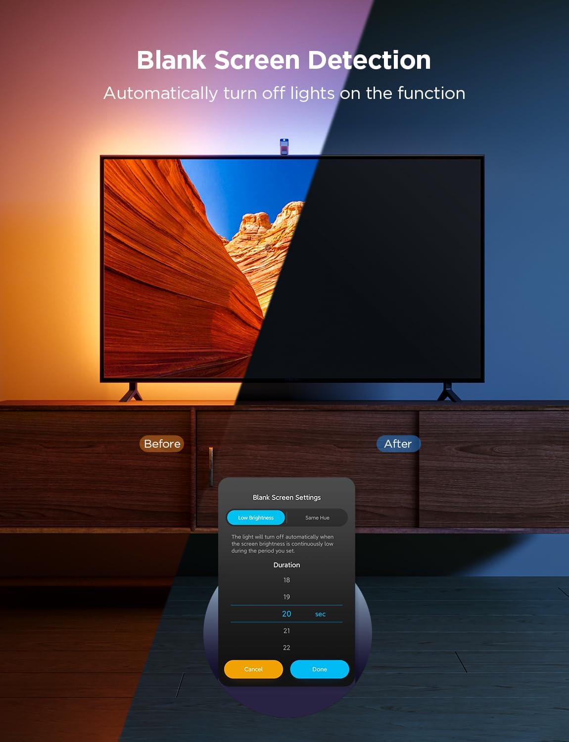 Homelight™ Luces LED de Ambiente para TV 5 metros