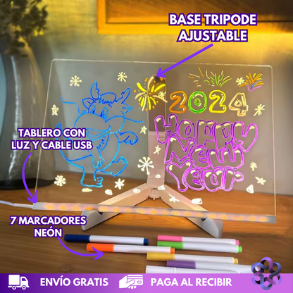 Tablero Creativo Luminoso