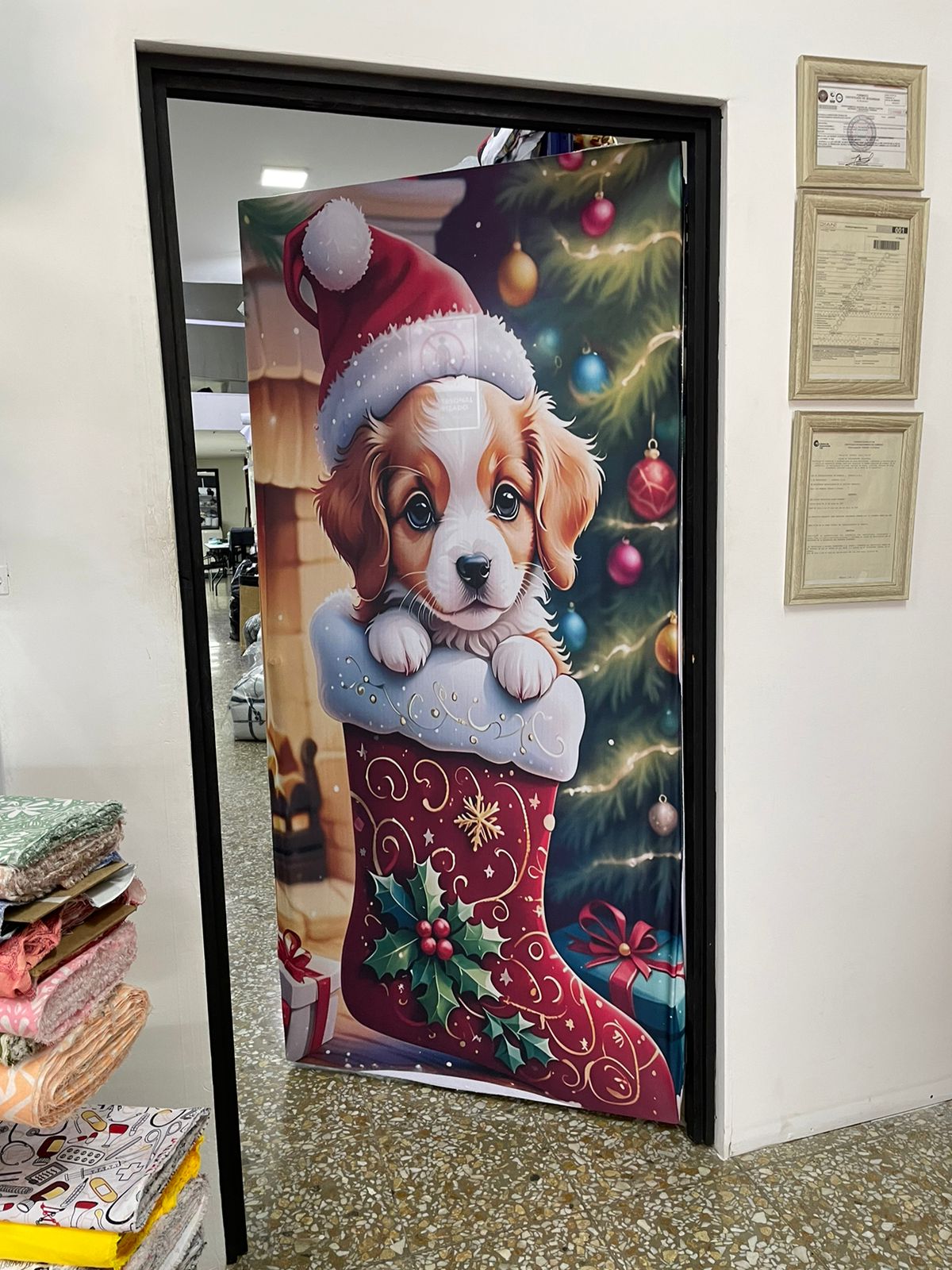Fundas Puertas Navidad