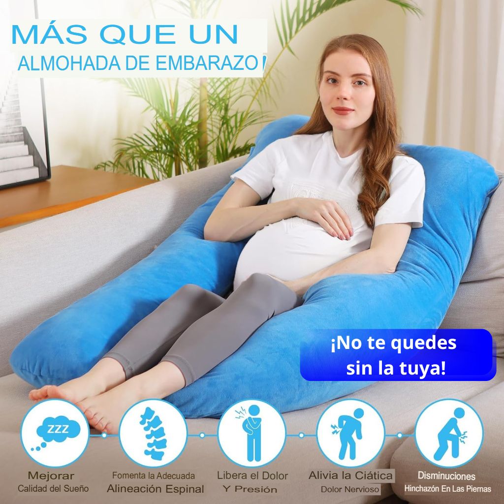 Calm - Almohada Térmica para Embarazo + regalo especial